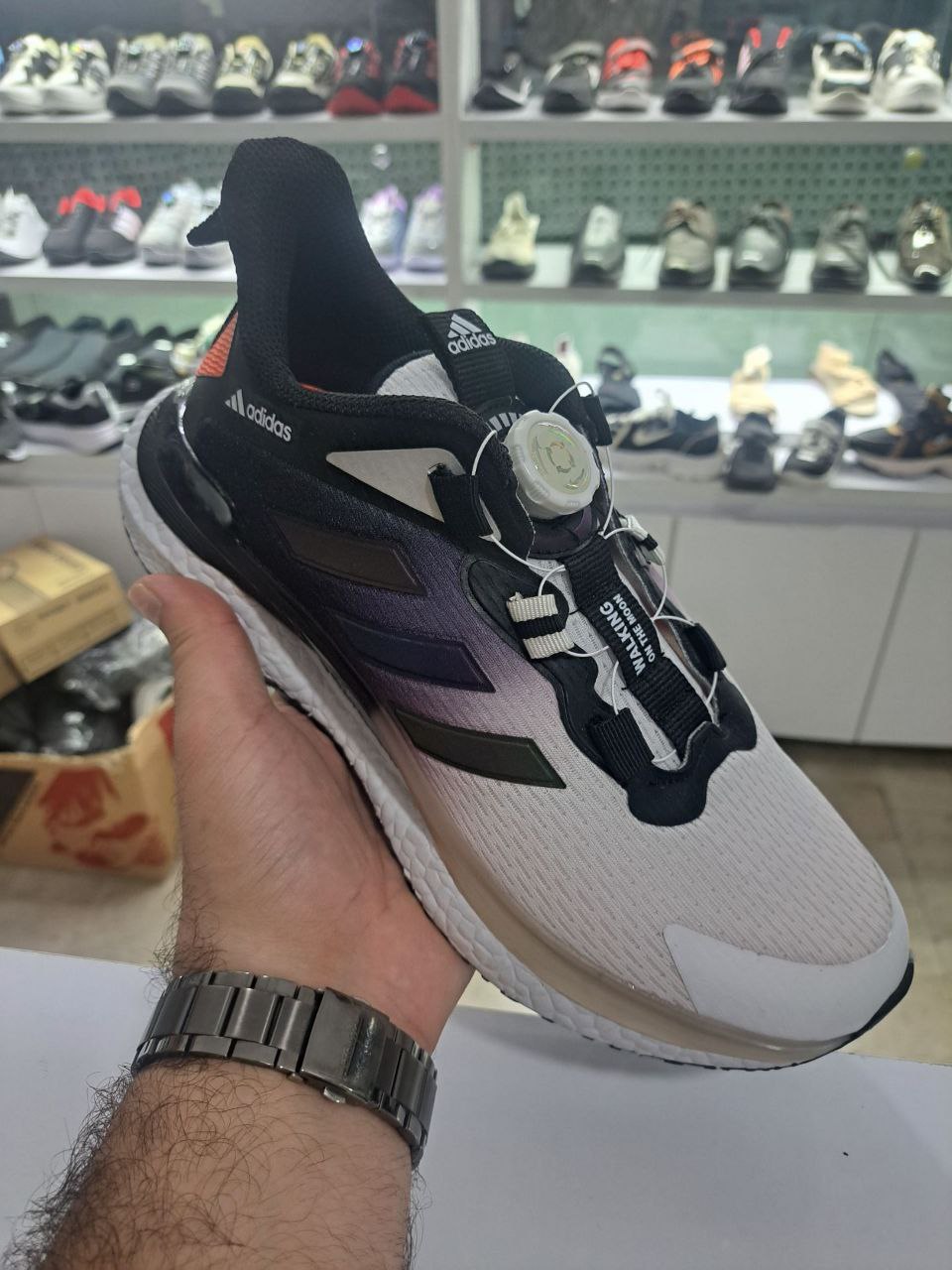 کتونی مردانه برند آدیداس مدل زیپ لاین